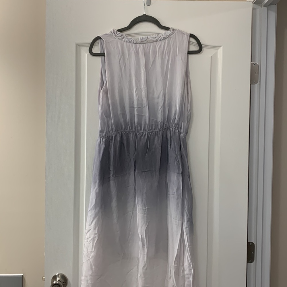 Italian Made Purple Ombré Silk Dress size Small/Medium - Picture 8 of 10